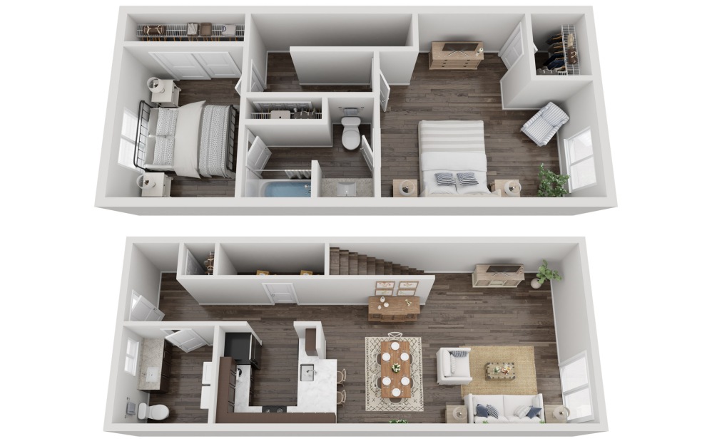 3d floorplan of the b5