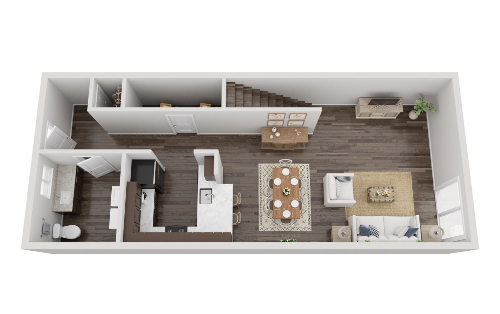 3d floorplan of the b5