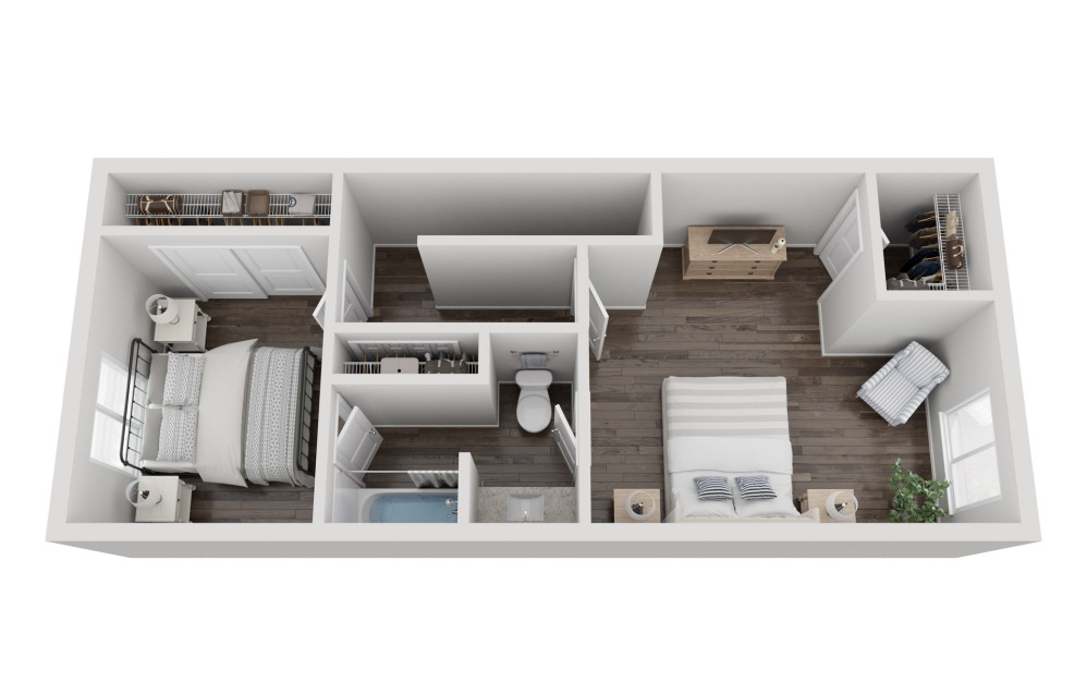 3d floorplan of the b5