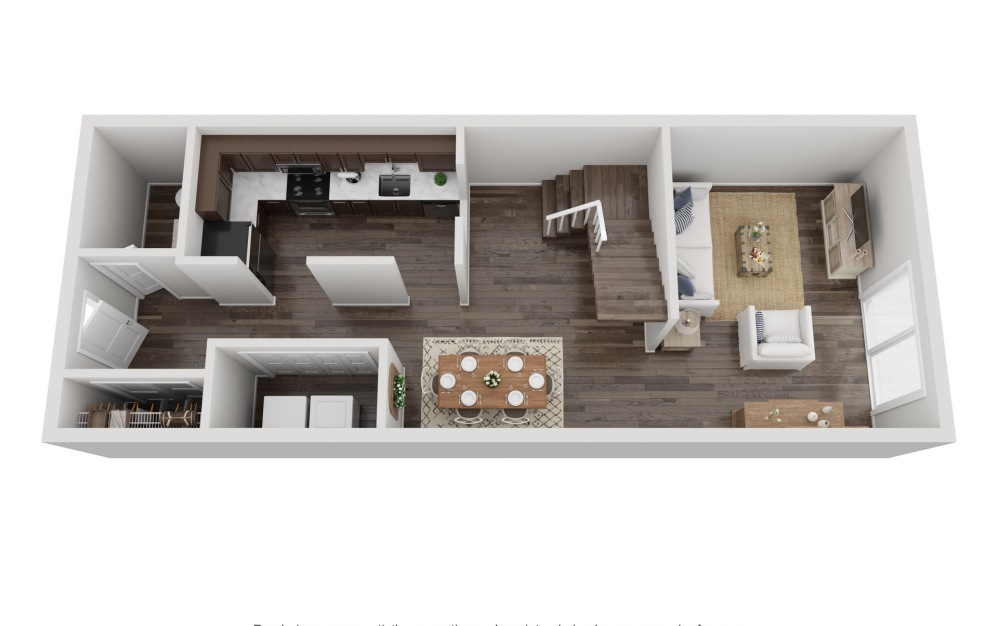 3d floorplan of the b6