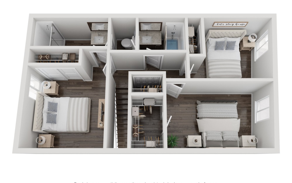 3d floorplan of the c2