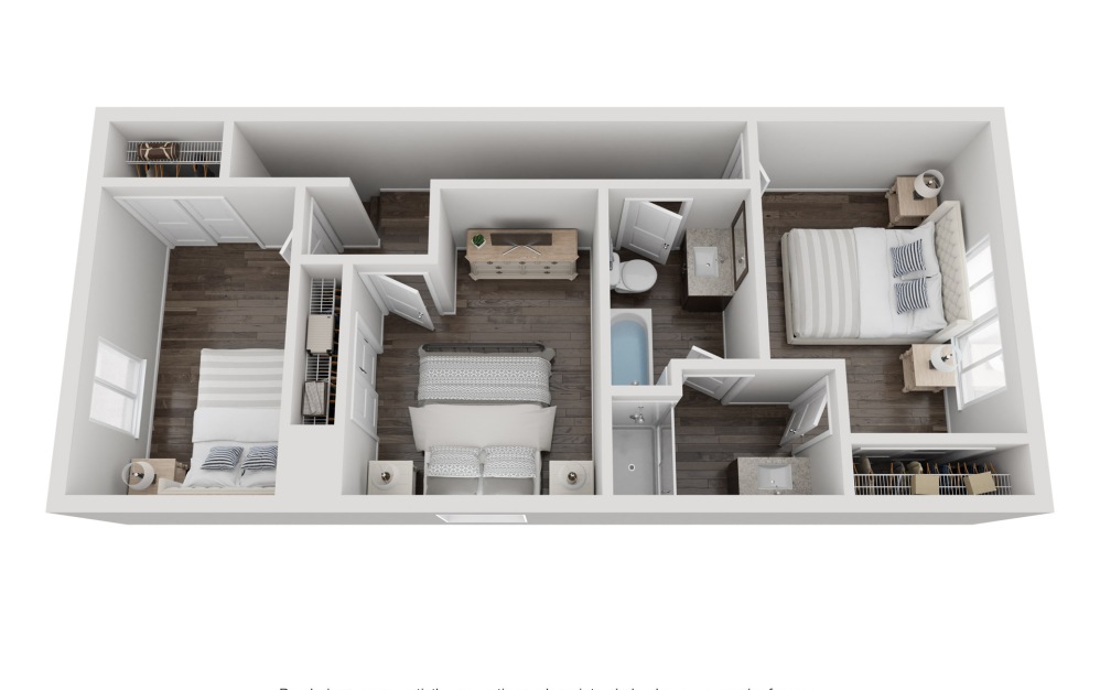 3d floorplan of the c3