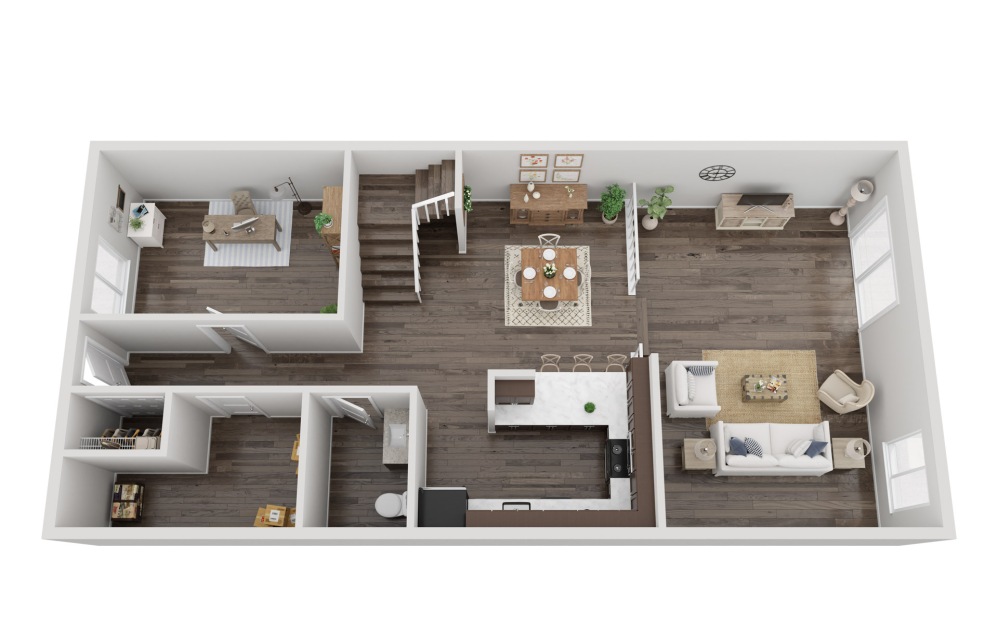 3d floorplan of the c4