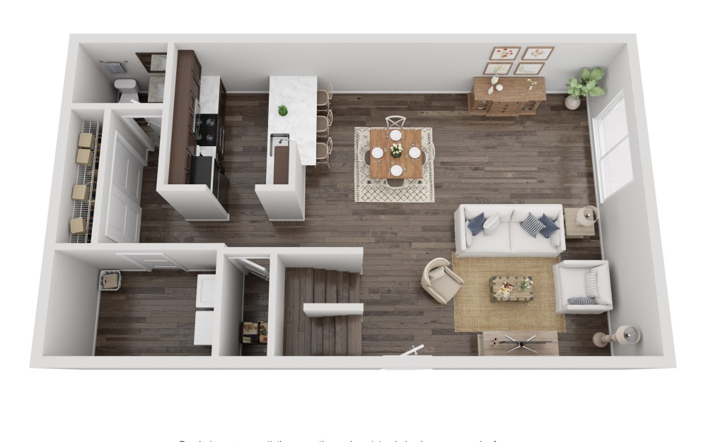 3d floorplan of the b7